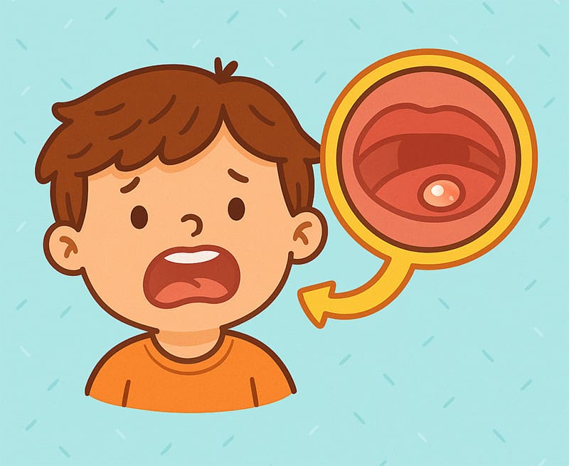 Canker-sore-pic Canker sore graphic